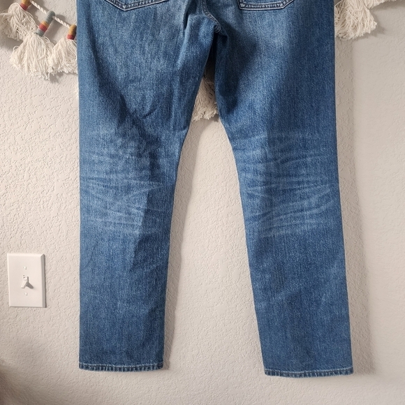 J. Crew Straight Fit Flex Jeans Blue Spruce Stretchy Comforg Casual W33 x L30 - Picture 7 of 10